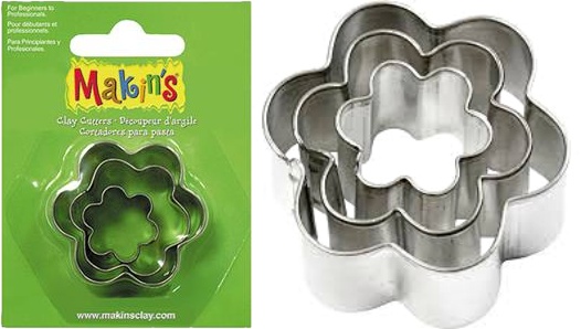 Cutter metalic Makin's din 3 piese - floare